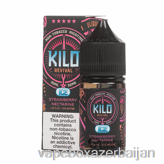 Vape Smoke ICE Strawberry Nectarine - KILO Revival Salts - 30mL 50mg